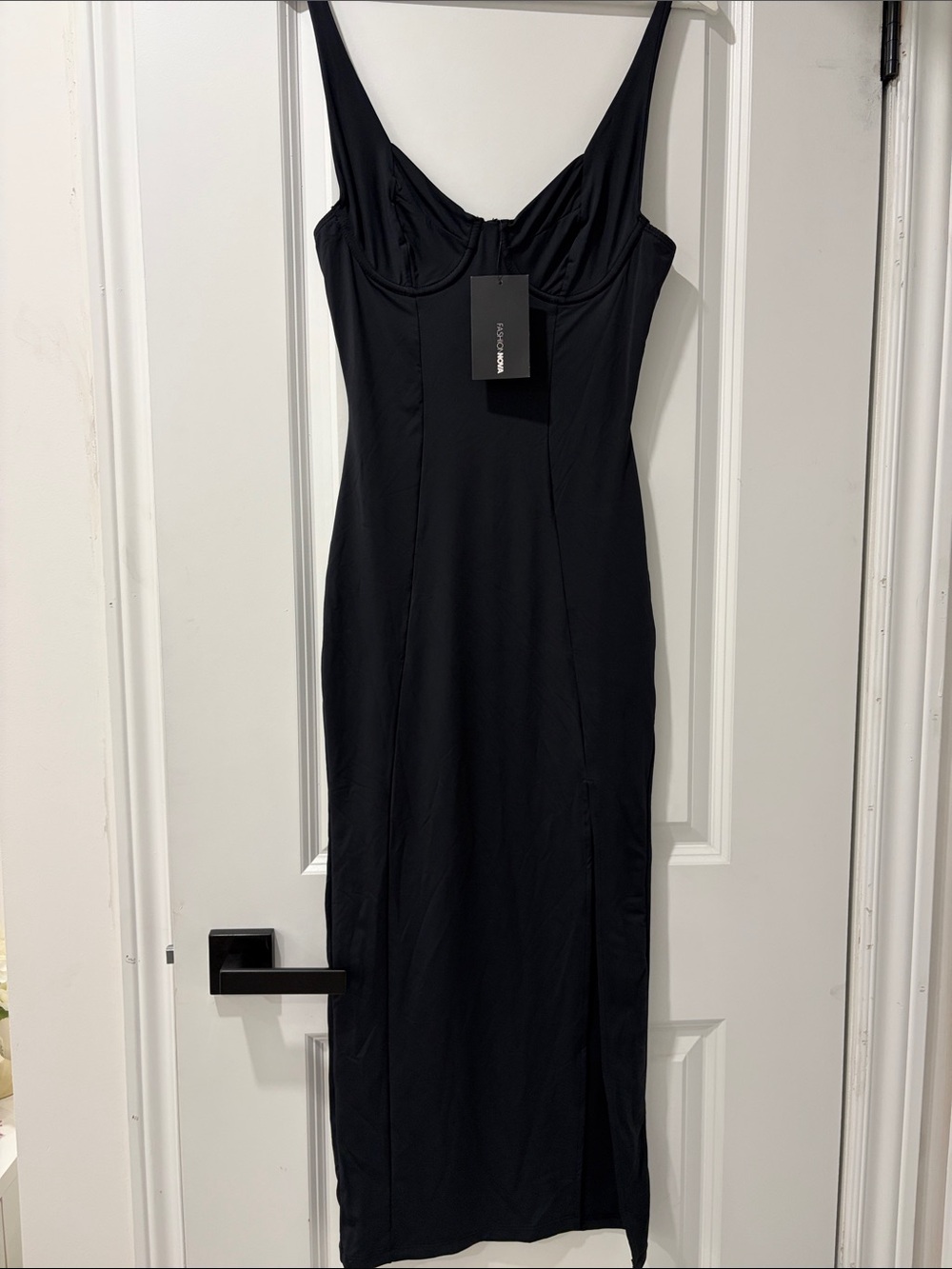 Fashion Nova Black Sexy Dress